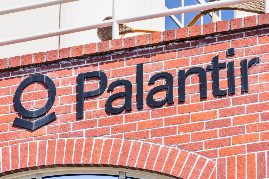 Palantir Schriftzug