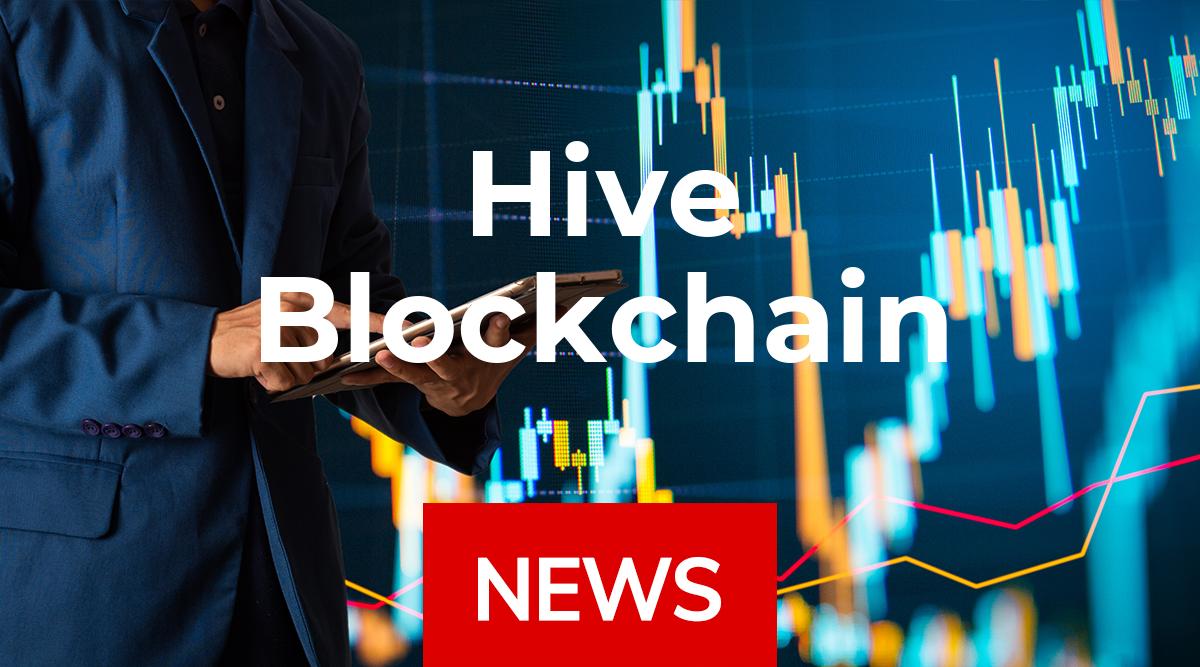 hive blockchain aktie diese meldung kommt genau zum richtigen zeitpunkt finanztrends