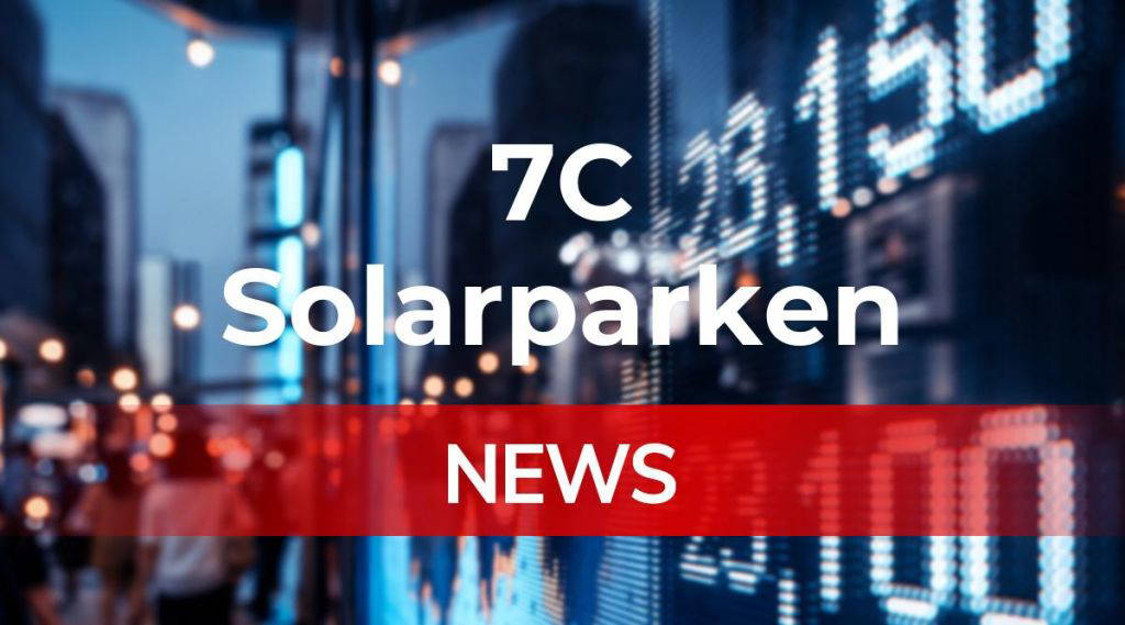 7C Solarparken-Aktie: Um Stabilisierung bemüht!