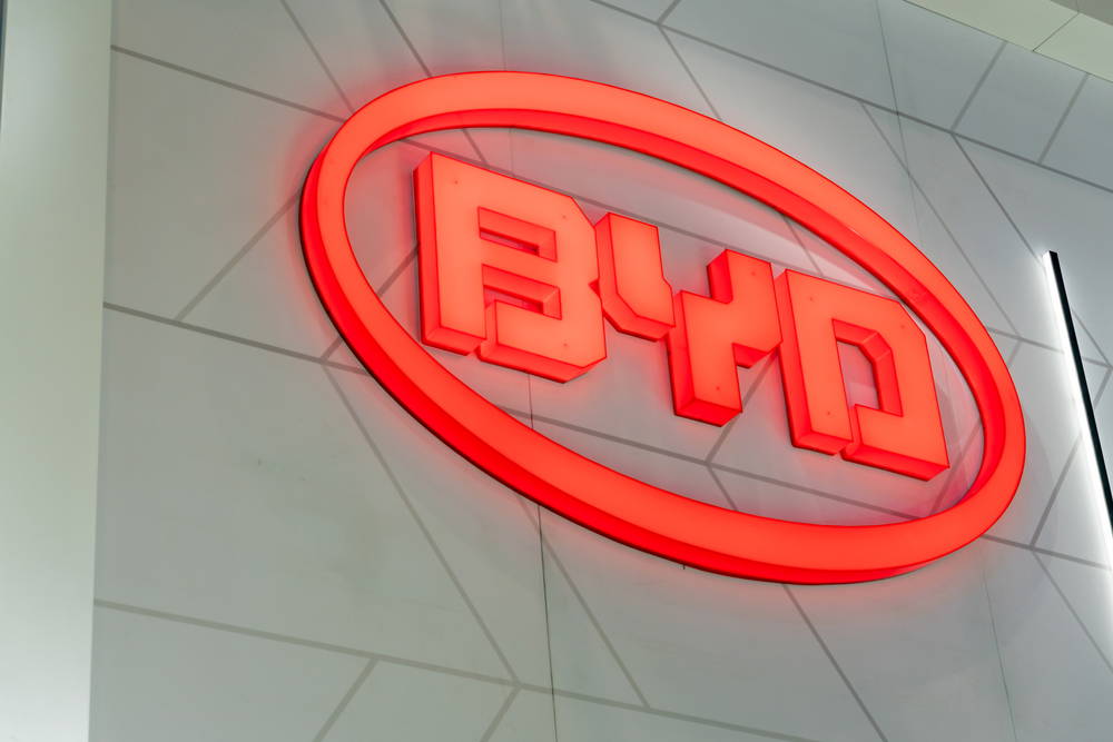 BYD: Jetzt sind es 55 %!