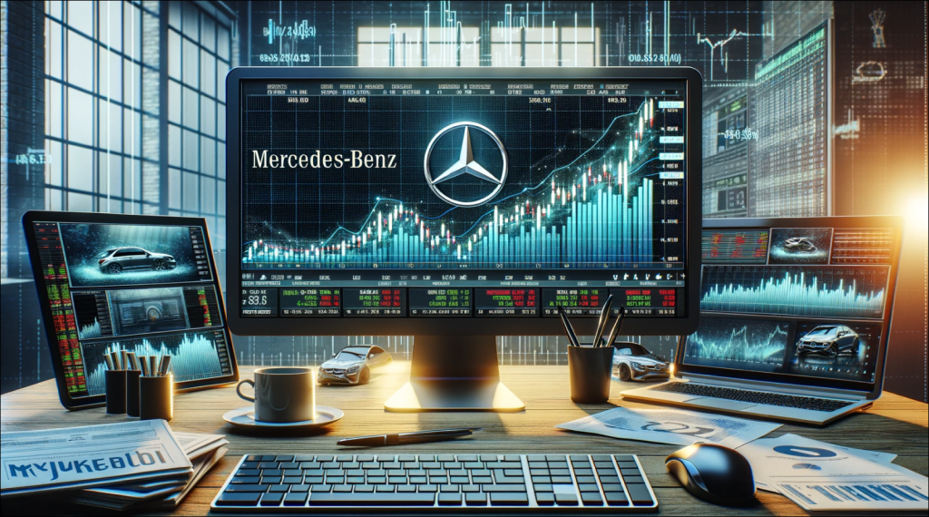 Veröffentliche ein Bild für einen Artikel über die Mercedes-Benz Group-Aktie