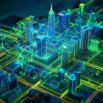 Smart City-Schema mit Itron