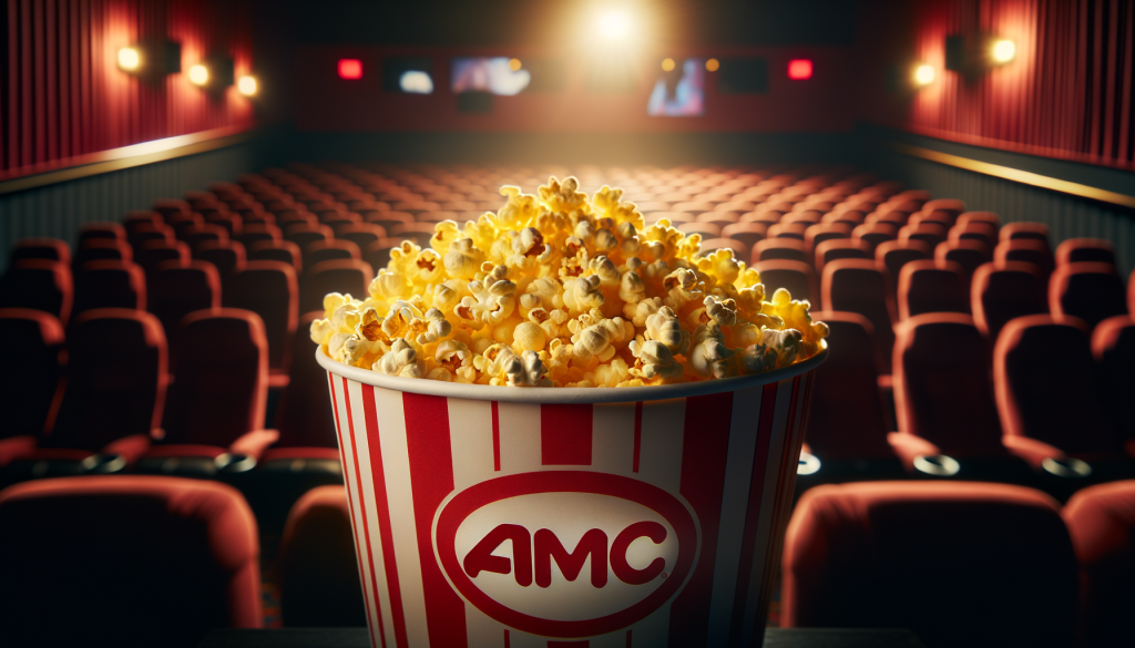 AMC-Popcorneimer vor Kinositzen