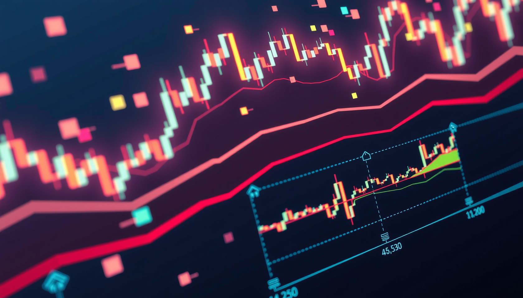 Digitale Visualisierung von Markttrends