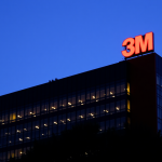 3M-Hauptquartier bei Dämmerung