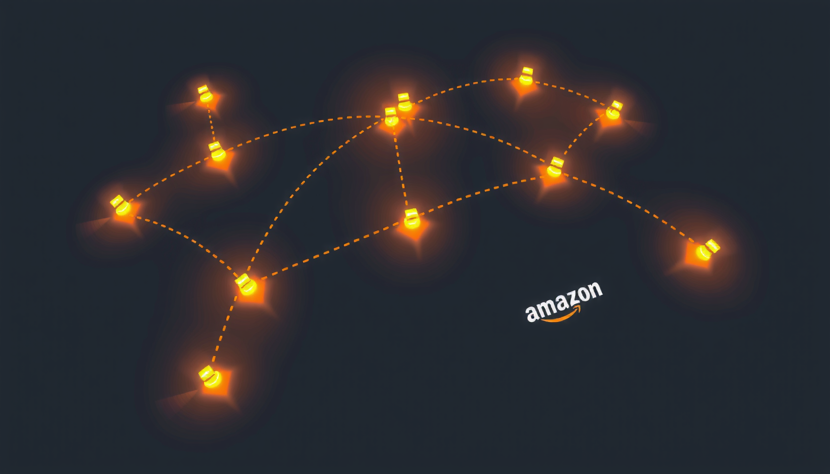 Amazon globales Vertriebsnetz