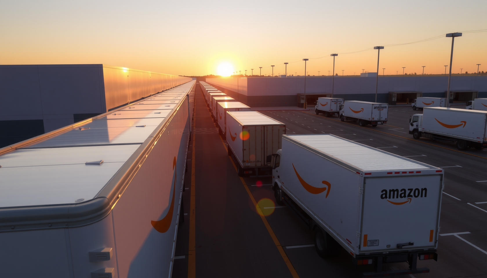 Amazon-Logistikzentrum Sonnenaufgang