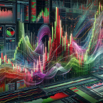 Kerzenchart auf Handelssoftware