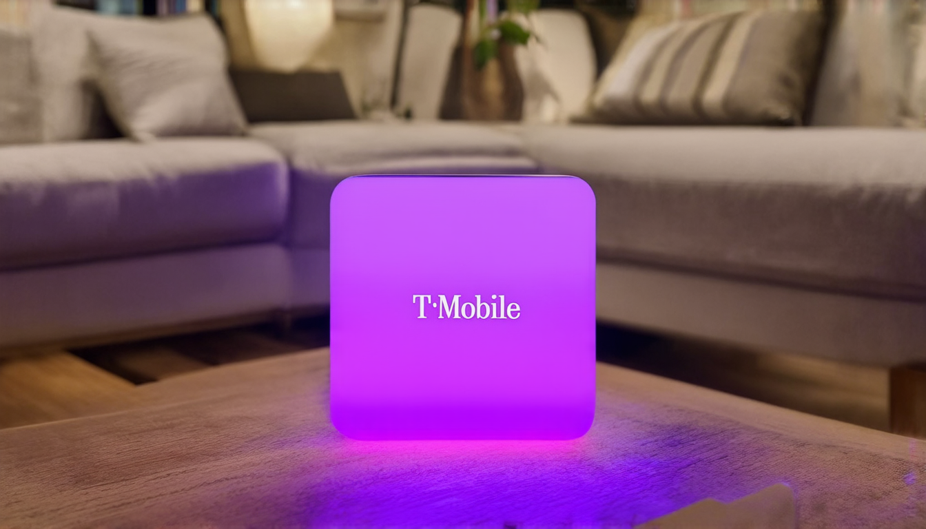 T-Mobile-Router im Wohnzimmer