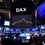 Handelsboden mit DAX-Anzeige