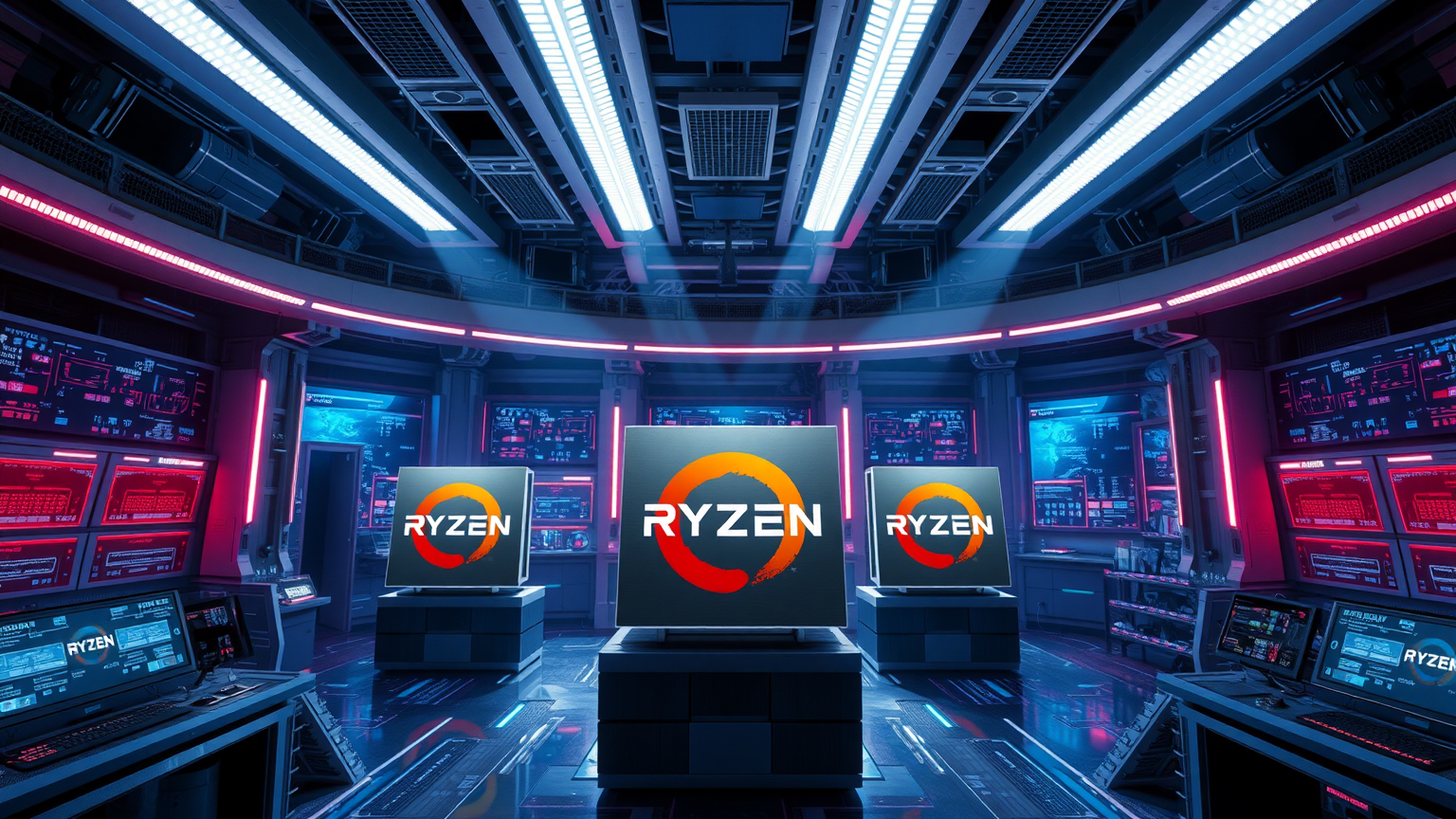 AMD Ryzen Prozessoren im Labor