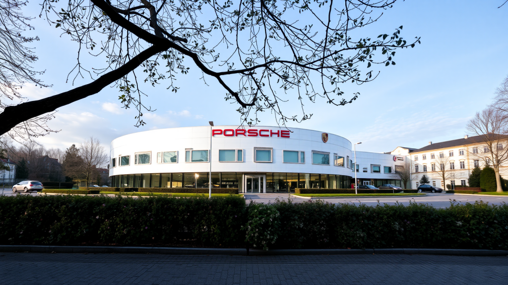 Porsche-Zentrale in Stuttgart