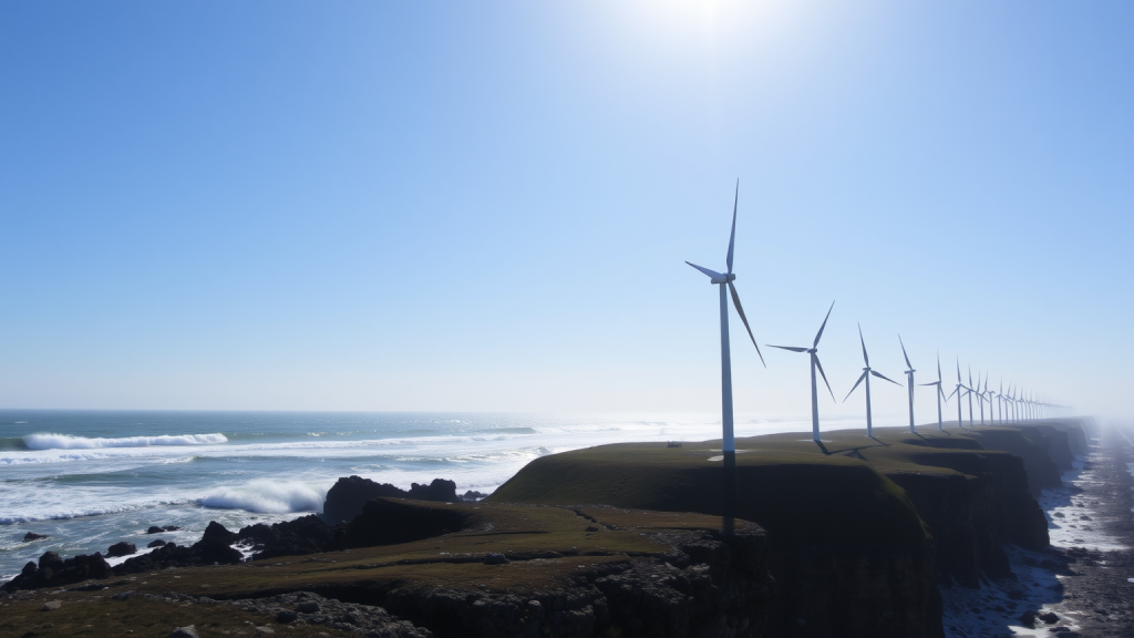 Baywa AG Windkraftanlagen an der Küste