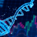 DNA und Aktienchart