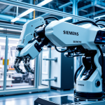 Siemens-Robotersystem in Fabrik