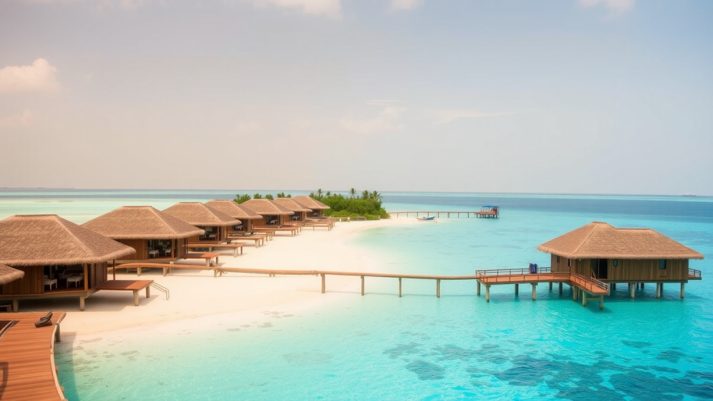 TUI-Inselresort mit Wasserbungalows