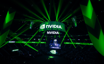 Esport-Arena mit Nvidia-Sponsoring