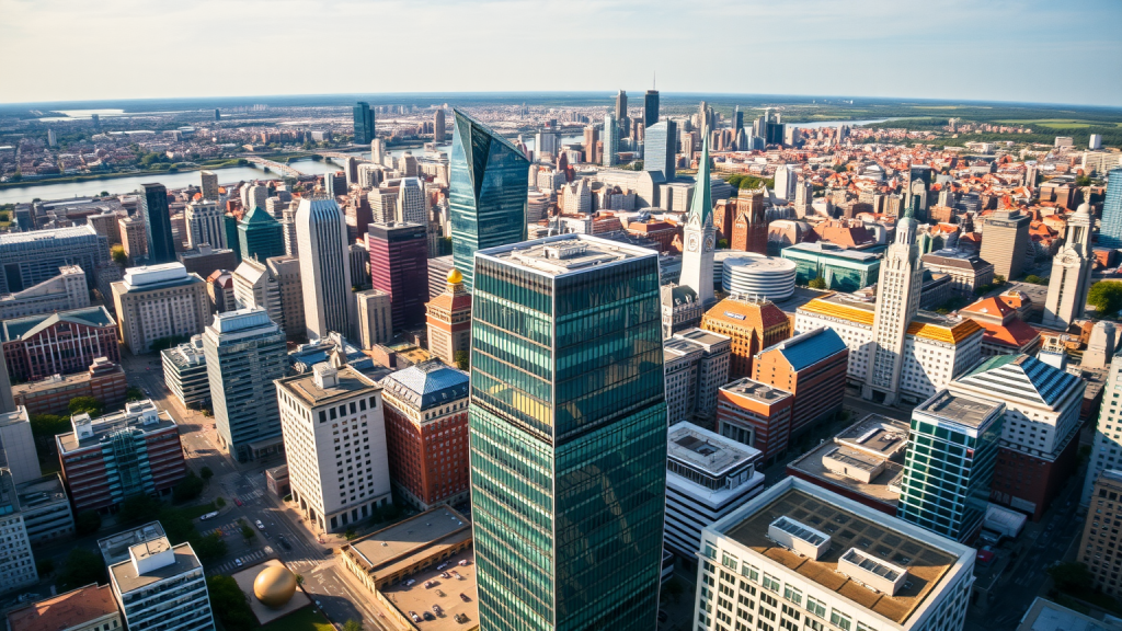 Allianz-Zentrale in Stadt